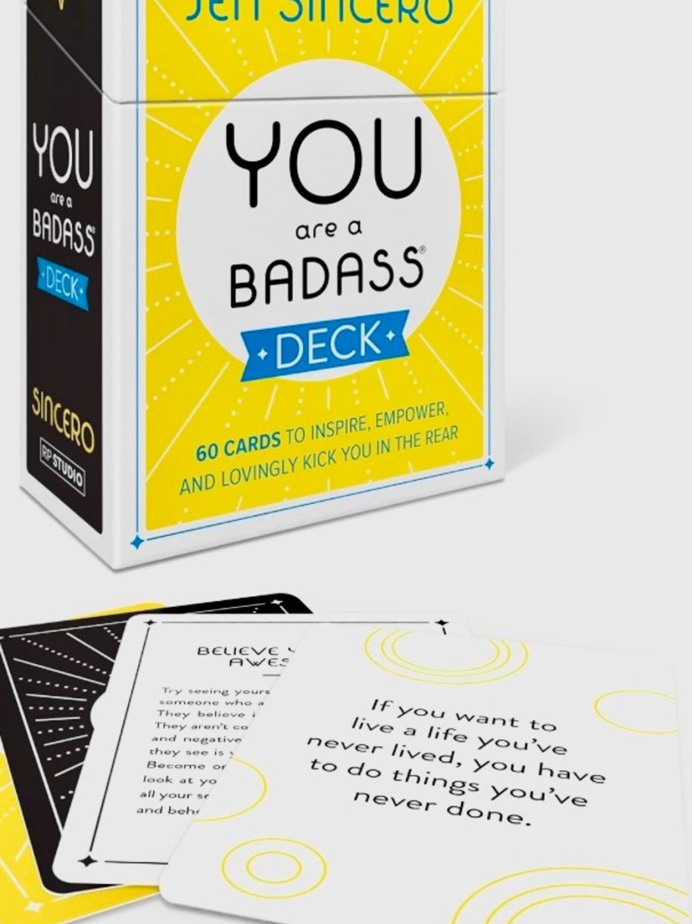 You Are a Badass Deck by Jen Sincero - Motivation Card Deck
